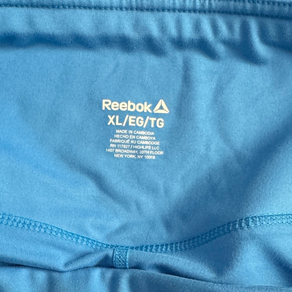 Reebok Women's Bright Blue Skort with Pockets - Picture 4 of 5